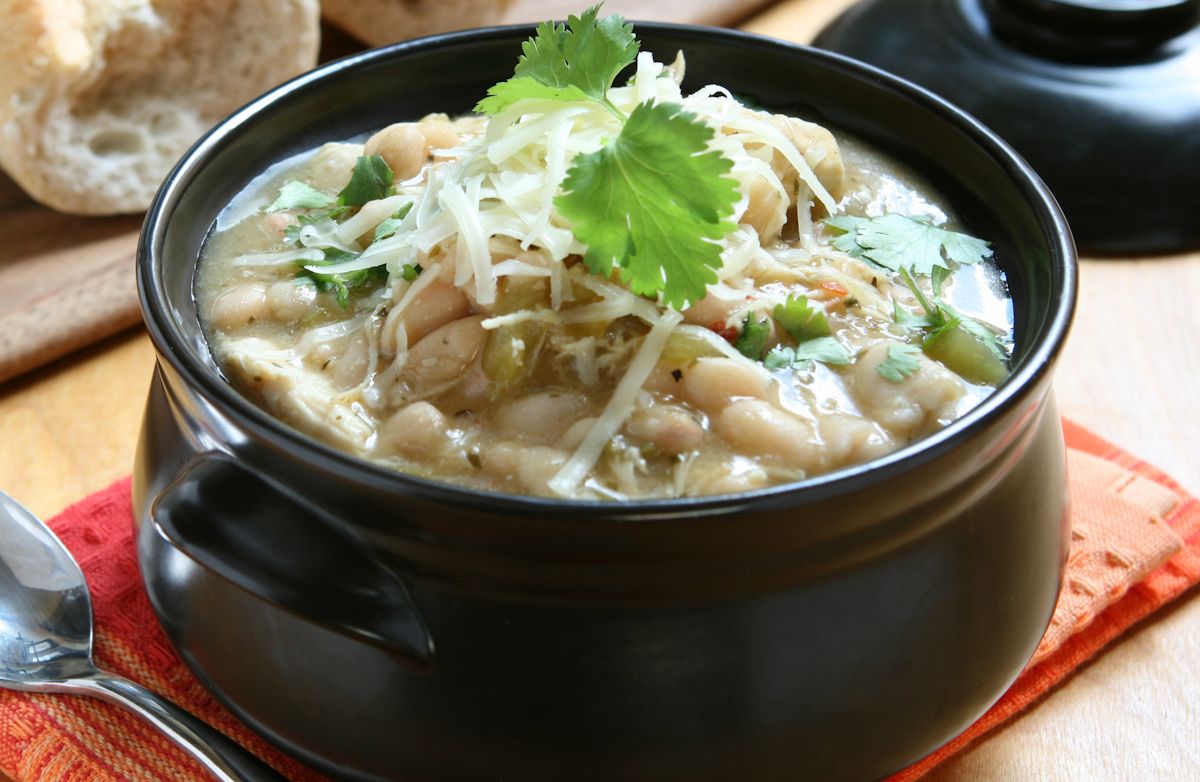 Grünes Hähnchen-Chili