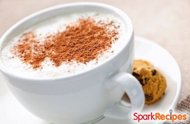 Vanille-Dampfgetränk