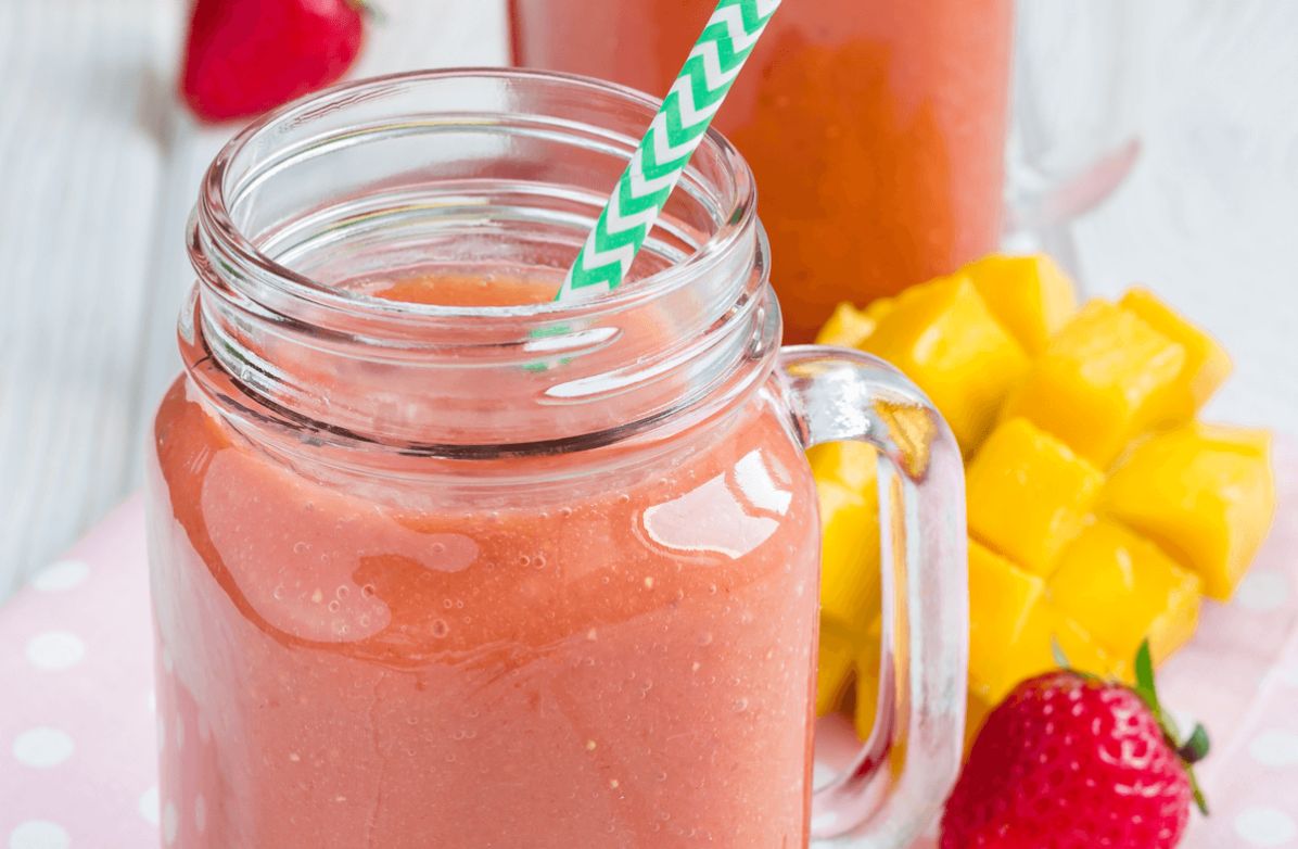 Frischer Hawaiianischer Smoothie