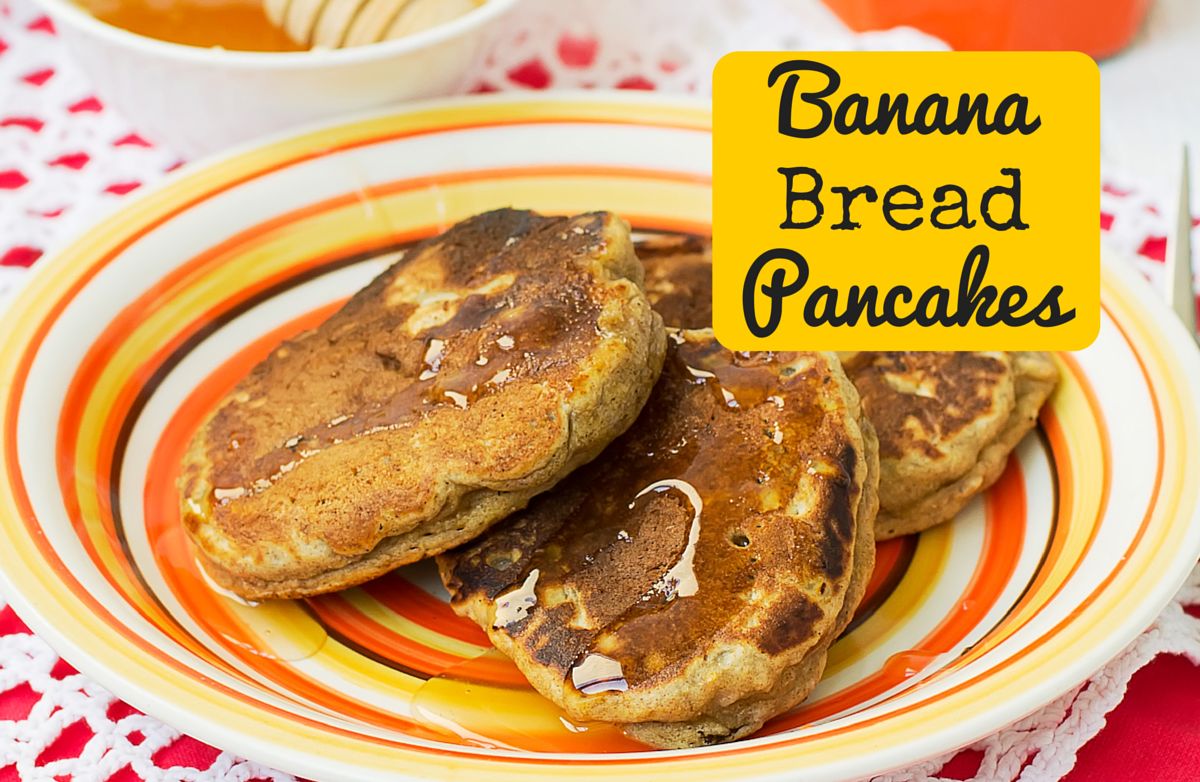 Bananenbrot-Pfannkuchen