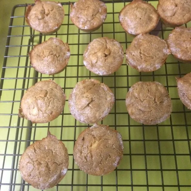 Erdnussbutter-Bananenküchlein