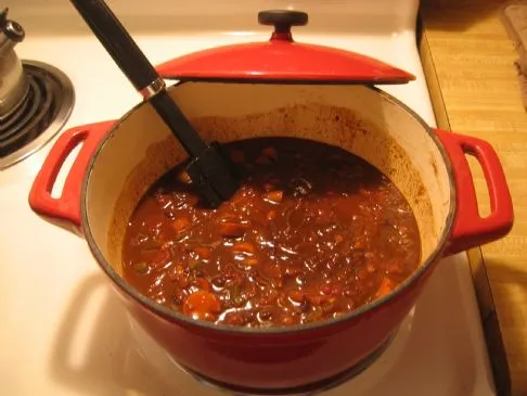 Steves 3-Bohnen "Küchenschrank aufräumen" Chili