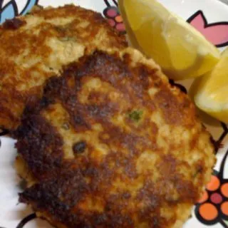 Dara's Thunfisch-/Lachsfrikadellen