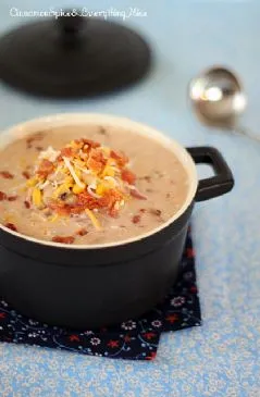 Jalapeño-Popper-Hühnchen-Chili-Suppe