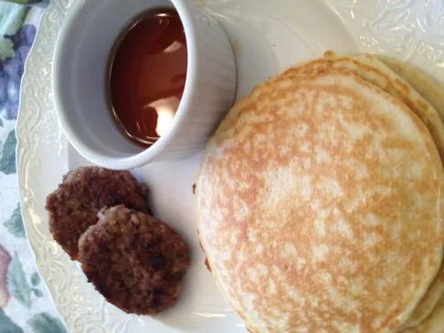 Gesunde Haferflocken-Pfannkuchen