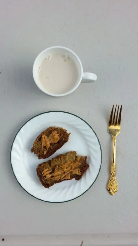 Veganer glutenfreier Bananenbrot