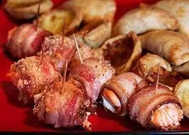 Rumaki - Hawaiianischer Lachs & Wodka