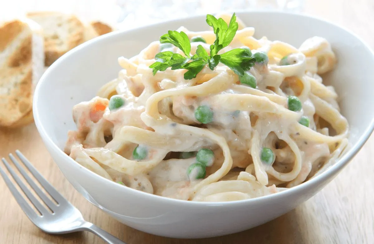 Leichte Alfredo-Sauce