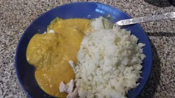 Mango Mandel Korma, nur die Sauce
