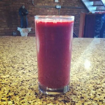 Schwarzkirsch-Mandel-Espresso-Smoothie