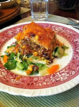 Mexikanische Lasagne