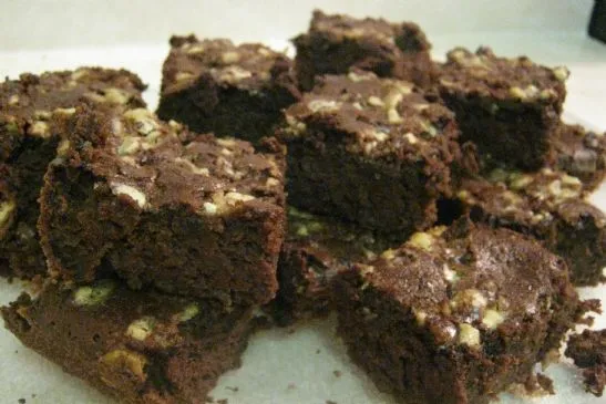 Schwarze Bohnen Brownies