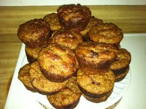 Lisa B's Bananen-Vollkorn-Muffins