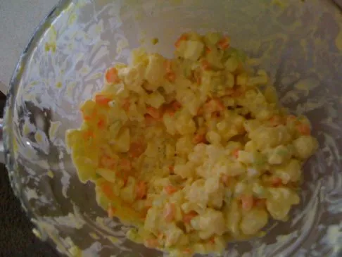 Eier "Kartoffel" Salat