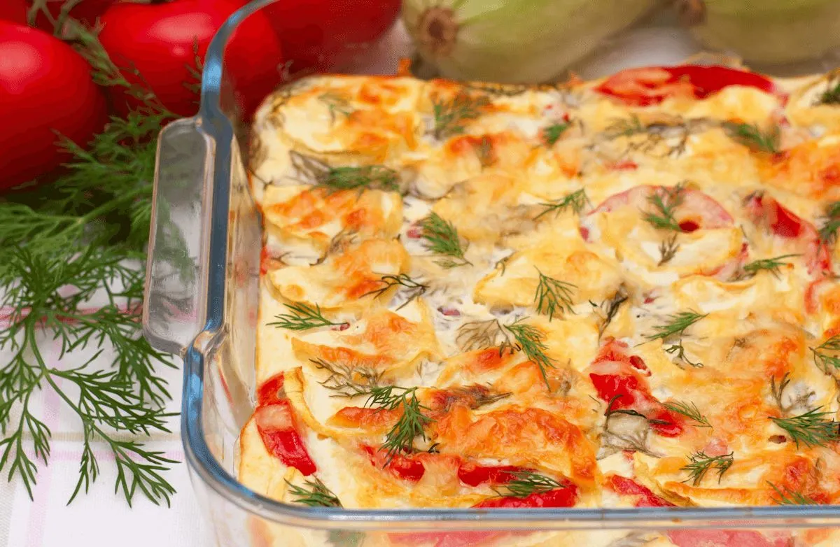 Chili Beef Polenta Auflauf