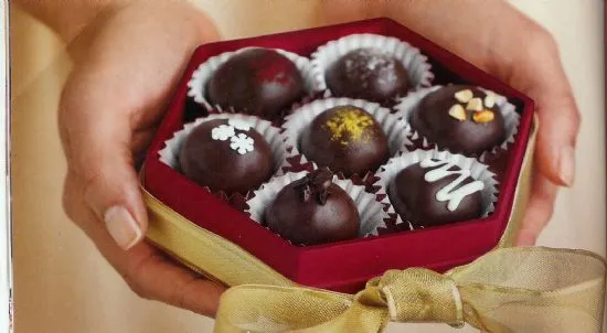 Zuckerfreie Schokoladentrüffel