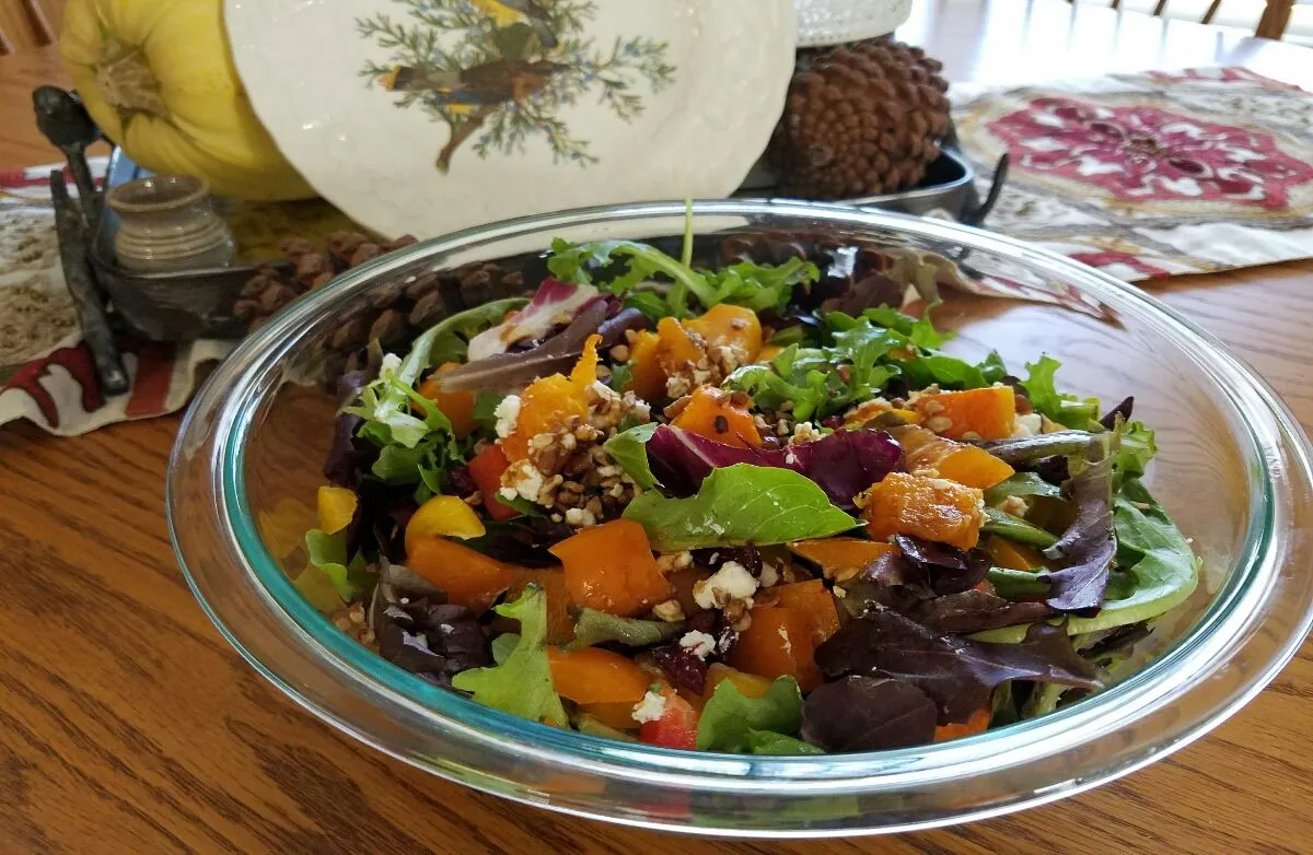 Butternut-Kürbis-Salat