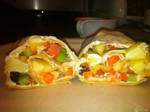 Waldorf-Salat-Wrap