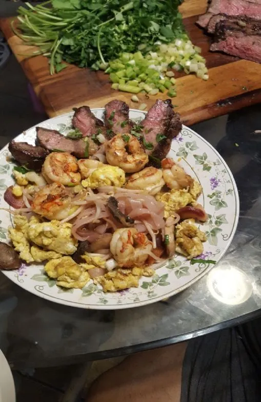 Kohlenhydratarmes Pad Thai