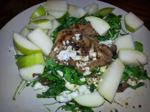 Steak & Rucola Abendessen-Salat #FITFOOD