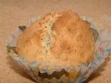 Einfache Vollkorn-Zitronen-Mohn-Muffins