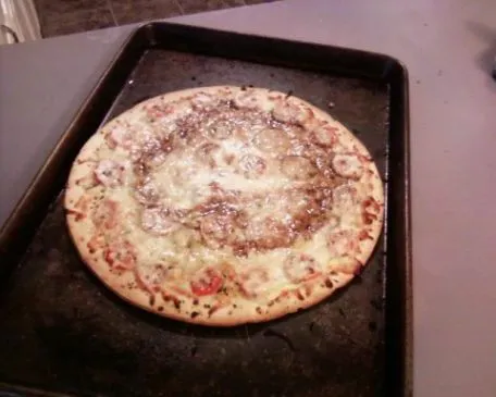 Schnelle Pizza Margherita