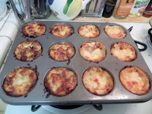 Lasagna-Cupcakes
