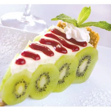 Neuseeland Kiwi Käsekuchen