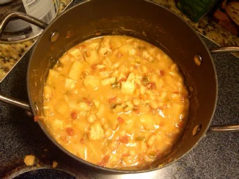 Peggy's Mexicali Weiße Bohnen Hühnchen Chili Suppe