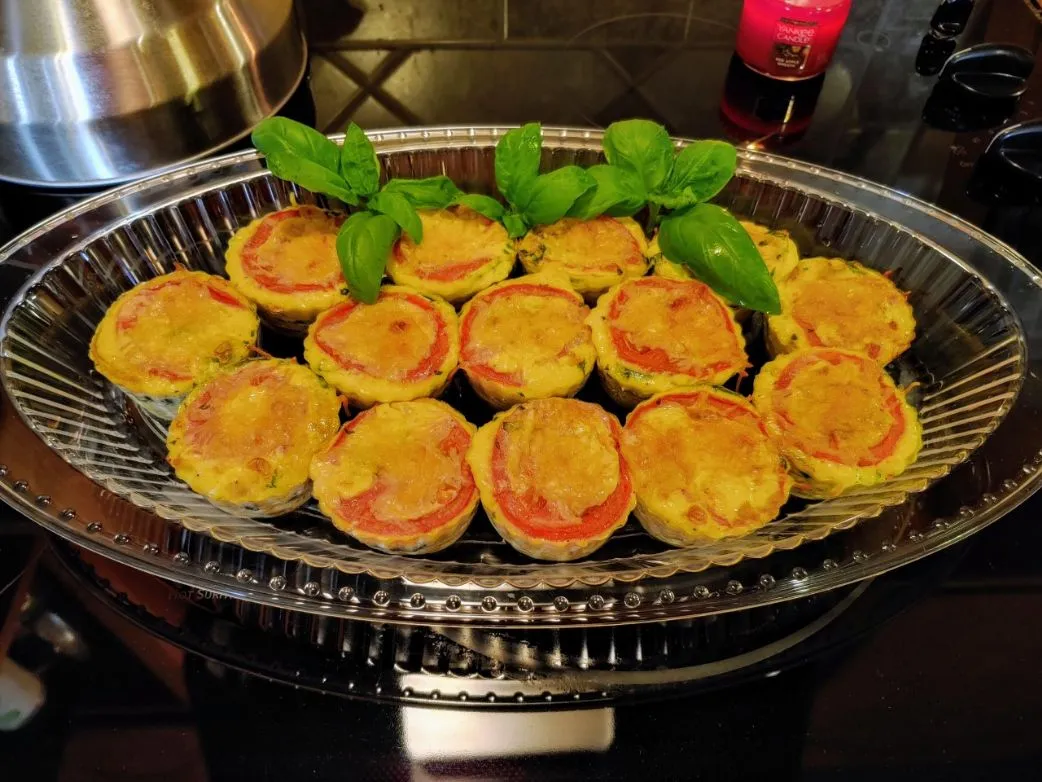 Frühstücks-Quiche ohne Kruste