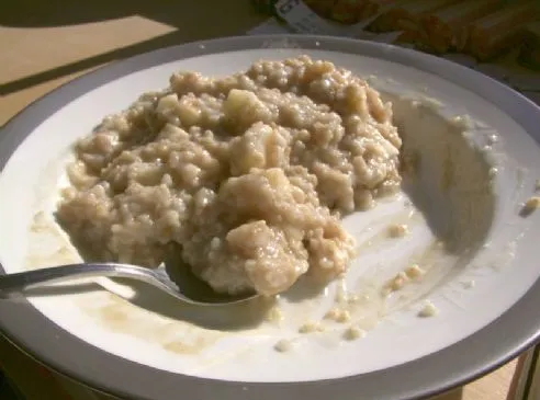 Zucker-Kekse-Haferbrei