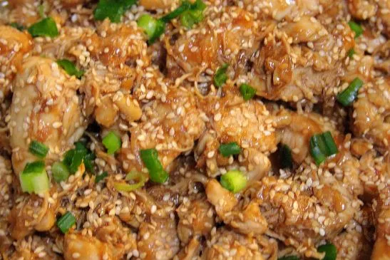 Süßes Sesam-Hühnchen