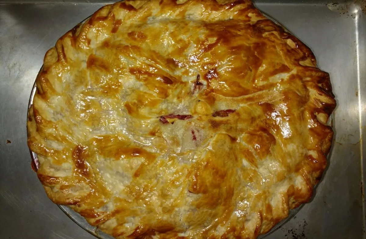 Erdbeer-Rhabarber-Kuchen