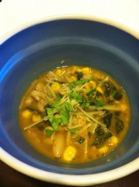 Weißes Bohnen- und Hähnchen-Chili (nach Giada De Laurentiis)