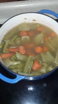 Sellerie- und Möhrensuppe