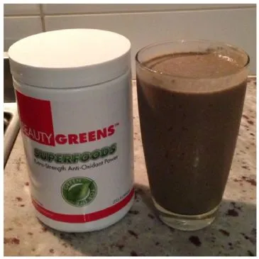 Sommer-Morgen-Schönheits-Shake