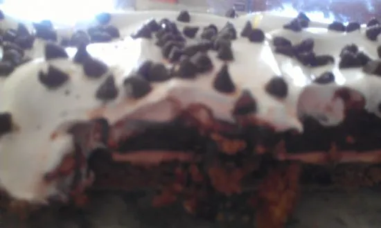 Schokoladen-Erdnussbutter-Dessert