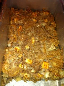 Apfelkuchen-Proteinriegel