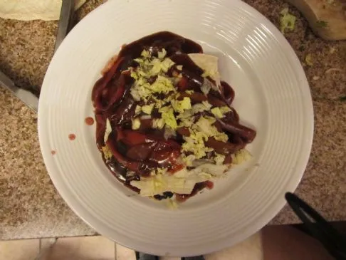 Hühnchen-Granatapfel-Enchiladas