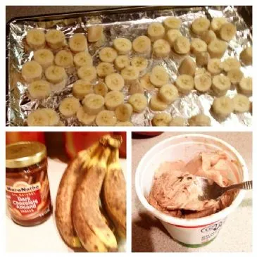 Hausgemachtes Bananeneis