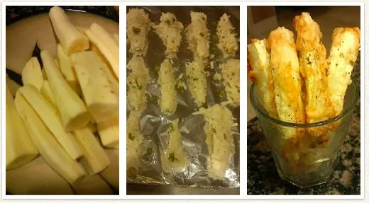 Parmesan-Pastinaken-Chips