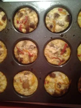 Mini-Italienische Frittata-Cupcakes