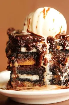 Ultimative Schokoladenkekse und Oreo-Fudge-Brownie-Bar