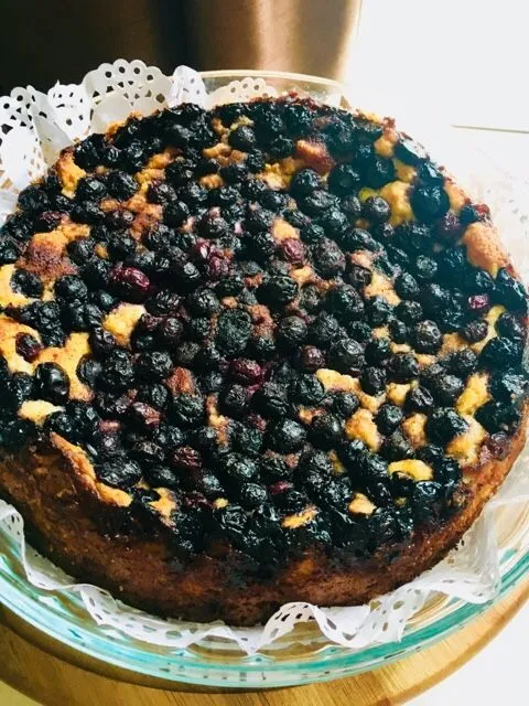 Blaubeer-Käsekuchen Keto