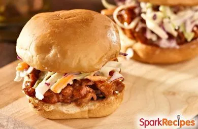 BBQ Pulled Pork Sandwiches aus dem Slow Cooker