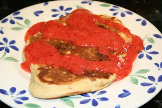 Bananen-Beeren-Protein-Pfannkuchen