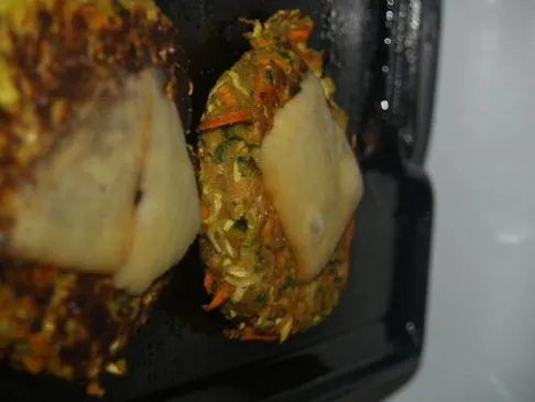 Leichte Gemüseburger