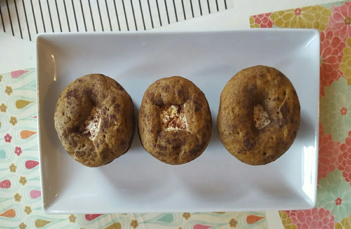 Kürbis-Frischkäse-Muffins