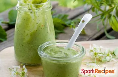 Penne mit cremigem Spinat-Pesto