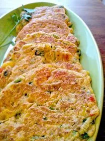 Zucchini-Mais-Puffer